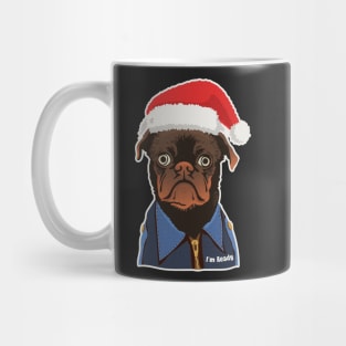 im ready (pug santa casual style) Mug